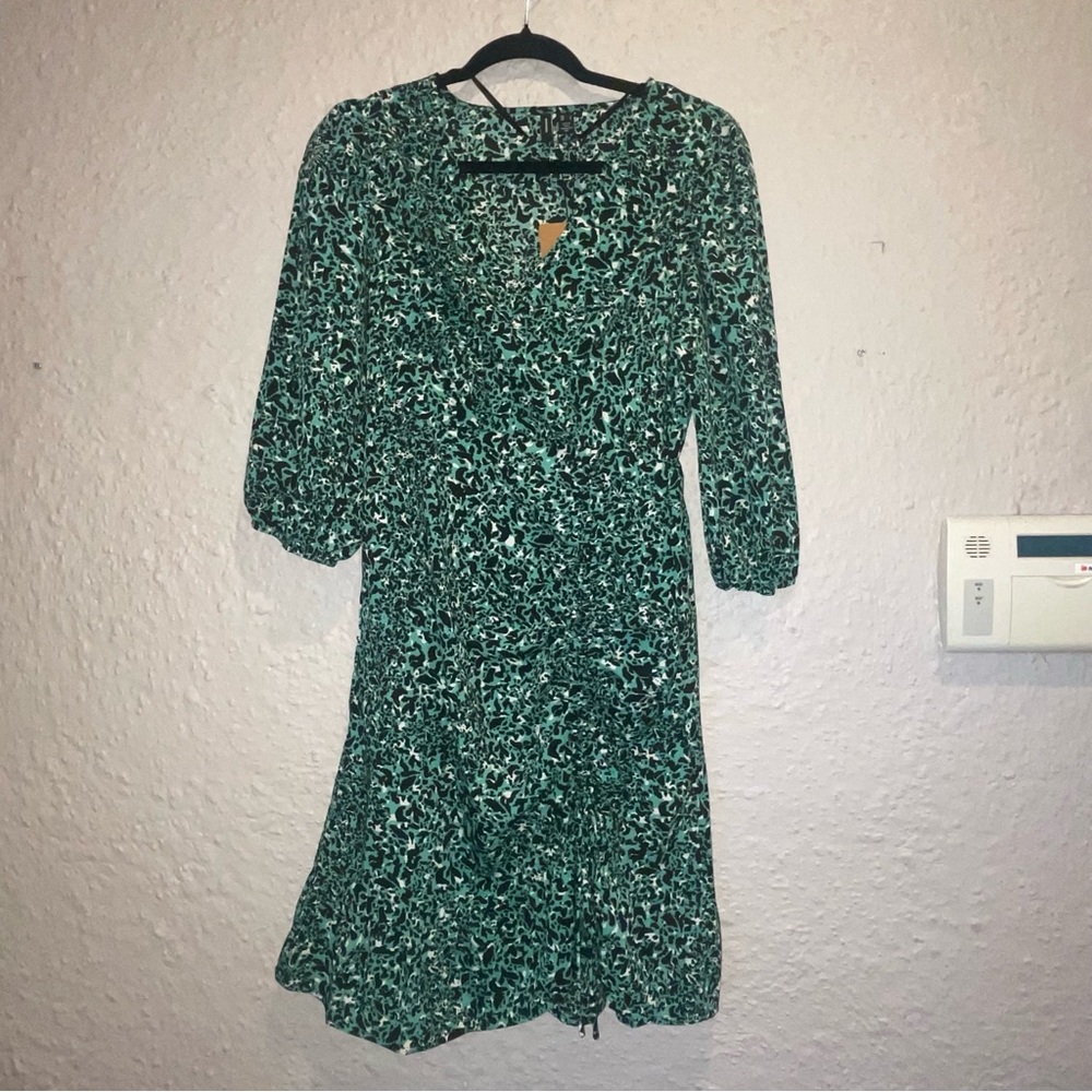 Vero Moda Green Mini Dress